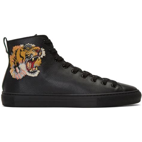 gucci shoes men tiger|gucci tiger sneakers high.